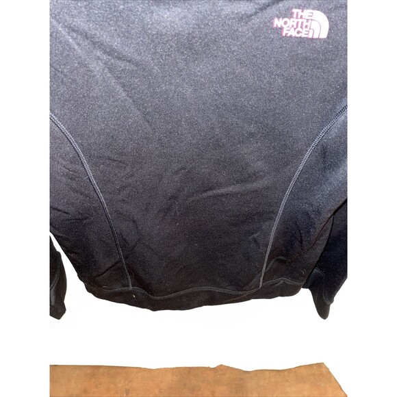 The North Face Athletic Hoodie Women’s Size Small Black Pink Pullover Long Slv - Picture 13 of 14
